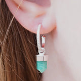Balance Intention Hoops - Silver