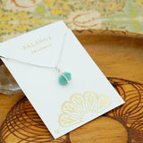 Balance Intention Necklace - Silver
