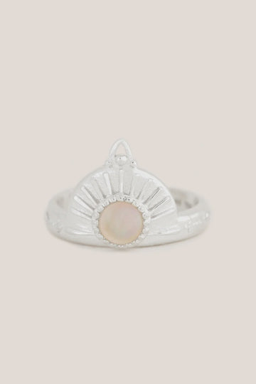 Be The Light Opal Ring - Silver