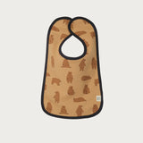 Organic Cotton Bib - Chubby Bear