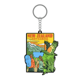 South Island Tramping - Keyring