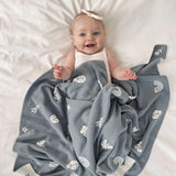 Organic Blanket - Enchanted Garden in Sky
