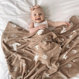 Organic Blanket Woodlands in Mushroom