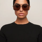 Otra Sunnies - Bodie - Gold/brown
