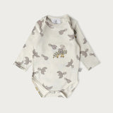 Organic Cotton Bodysuit NZ Forest