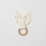 Organic Bunny Ears Teether - Enchanted Garden