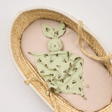 Organic Muslin Bunny Lovey - Meadow