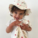 Organic Muslin Bunny Lovey - Sweet Pickings