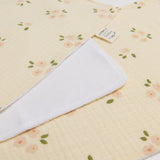 Organic Muslin Burp Cloth - Set of 2 - Daisy