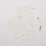Organic Muslin Burp Cloth - Set of 2 - Enchanted Garden