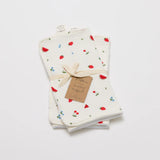 Organic Muslin Burp Cloth - Set of 2 - Sweet Pickings