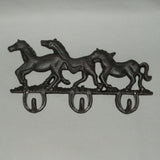 Triple Horses Key Rack