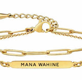 Mana Wahine Double Chain Bracelet