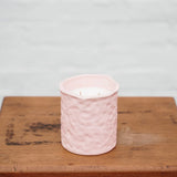 Large Mango, Coconut & Vanilla Candle - Pink Textured Jar