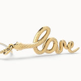 Love Snake 18K Gold plated Necklace