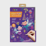 A5 Scratch Book - Elves Garden