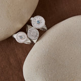 Helios Blue Topaz Ring