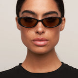 Otra Sunnies - Cami - Black/ Brown