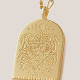 Cancer Zodiac Necklace - Gold