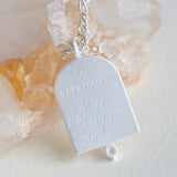 Capricorn Zodiac Necklace - Silver