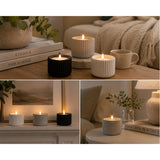 Cement Blend Candle - Black
