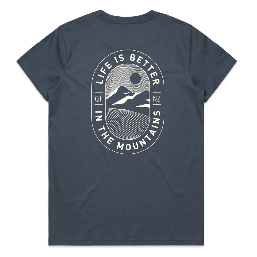Life is Better - Coronet - Women's Tee