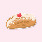 Cream Bun Sticker