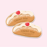 Cream Bun Sticker