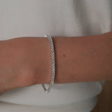 Dani Tennis Bracelet - Silver - 16.5cm