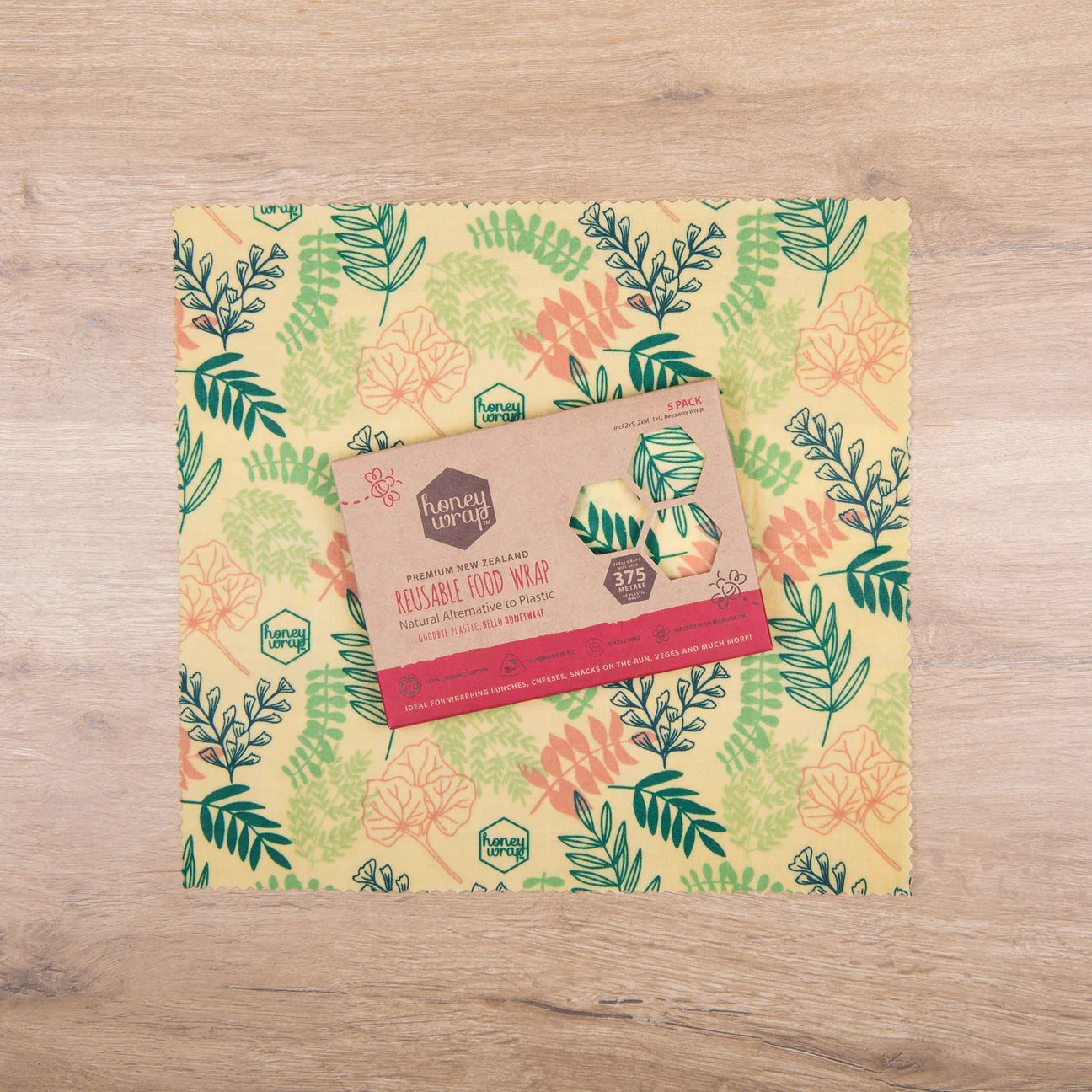 Five Pack of Honeywraps
