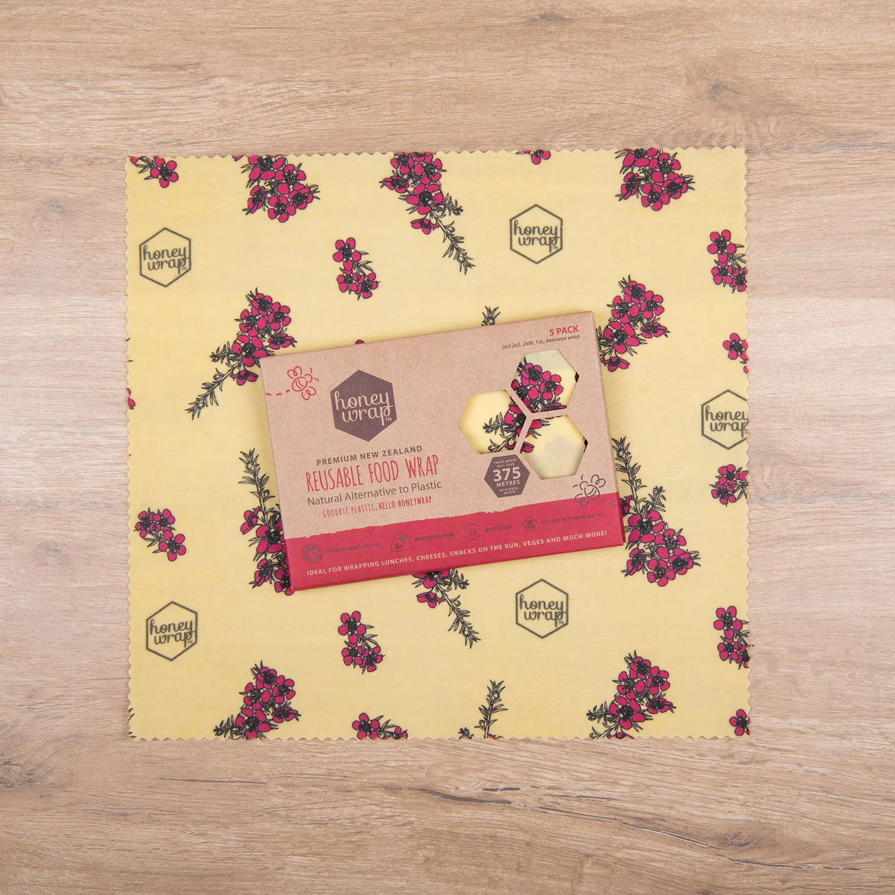 Five Pack of Honeywraps