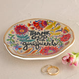 Artsy Trinket Dish - Girlfriends