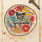 Artsy Trinket Dish - Girlfriends