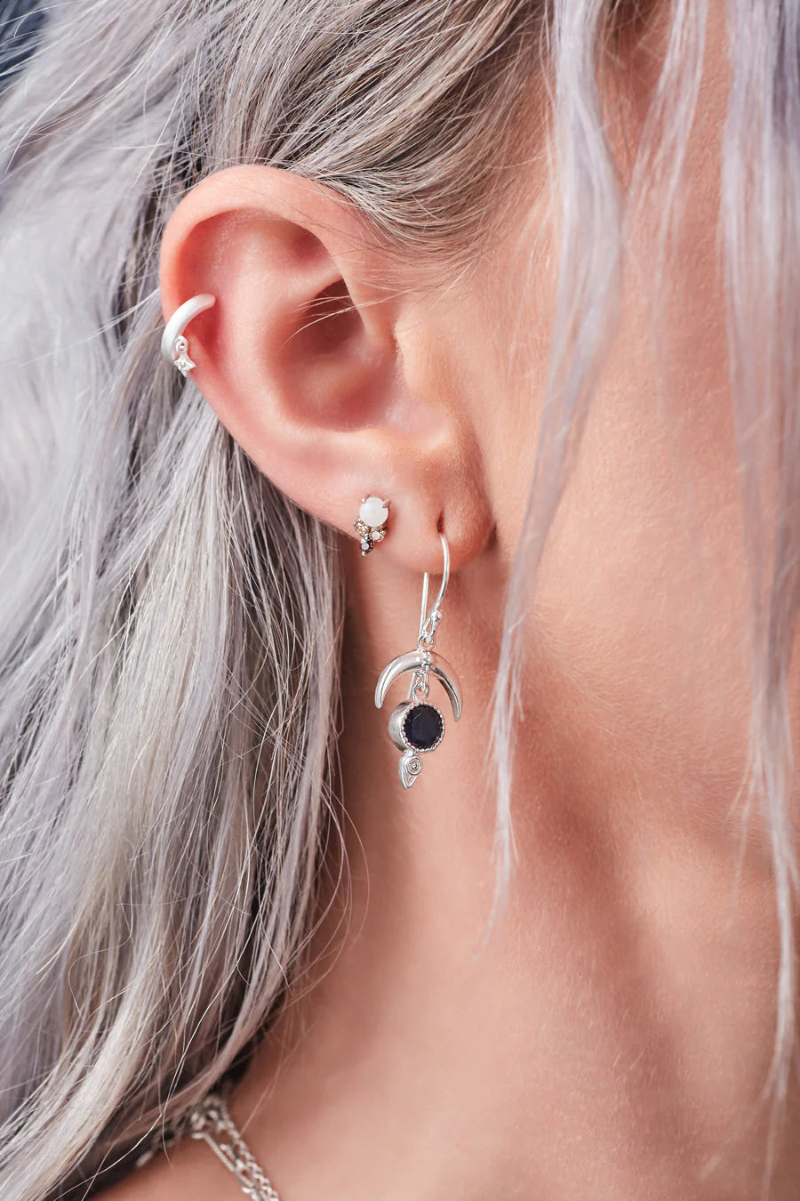 Dusk Earrings Silver