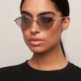 Otra Sunnies - Deja - Silver/ Rose