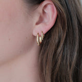 Pia Hoop - Gold Large