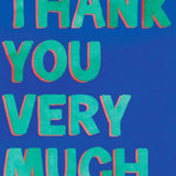 Thank You Very Much - Card