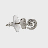 Stud Spiral Crystal - Earring / 8mm