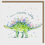 Stegosaurus Birthday - Card