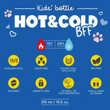 Hot & Cold BFF - Kids Bottle - Monster