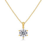 Crown Necklace L Gold