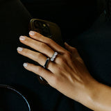 Gemma Ring Steel