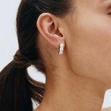 Gemma Studs Triple Steel
