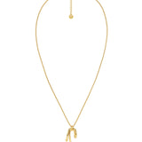 Lace Necklace Gold
