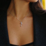 Lace Necklace Steel