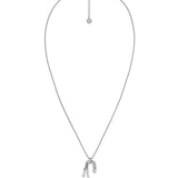 Lace Necklace Steel