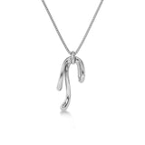 Lace Necklace Steel