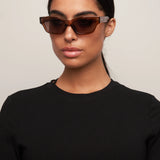 Otra Sunnies - Eden - Trans Maple/ Brown Fade