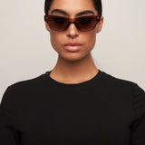 Otra Sunnies - Eden - Trans Maple/ Brown Fade
