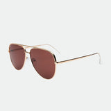 Otra Sunnies - Era - Gold/Smokey Brown
